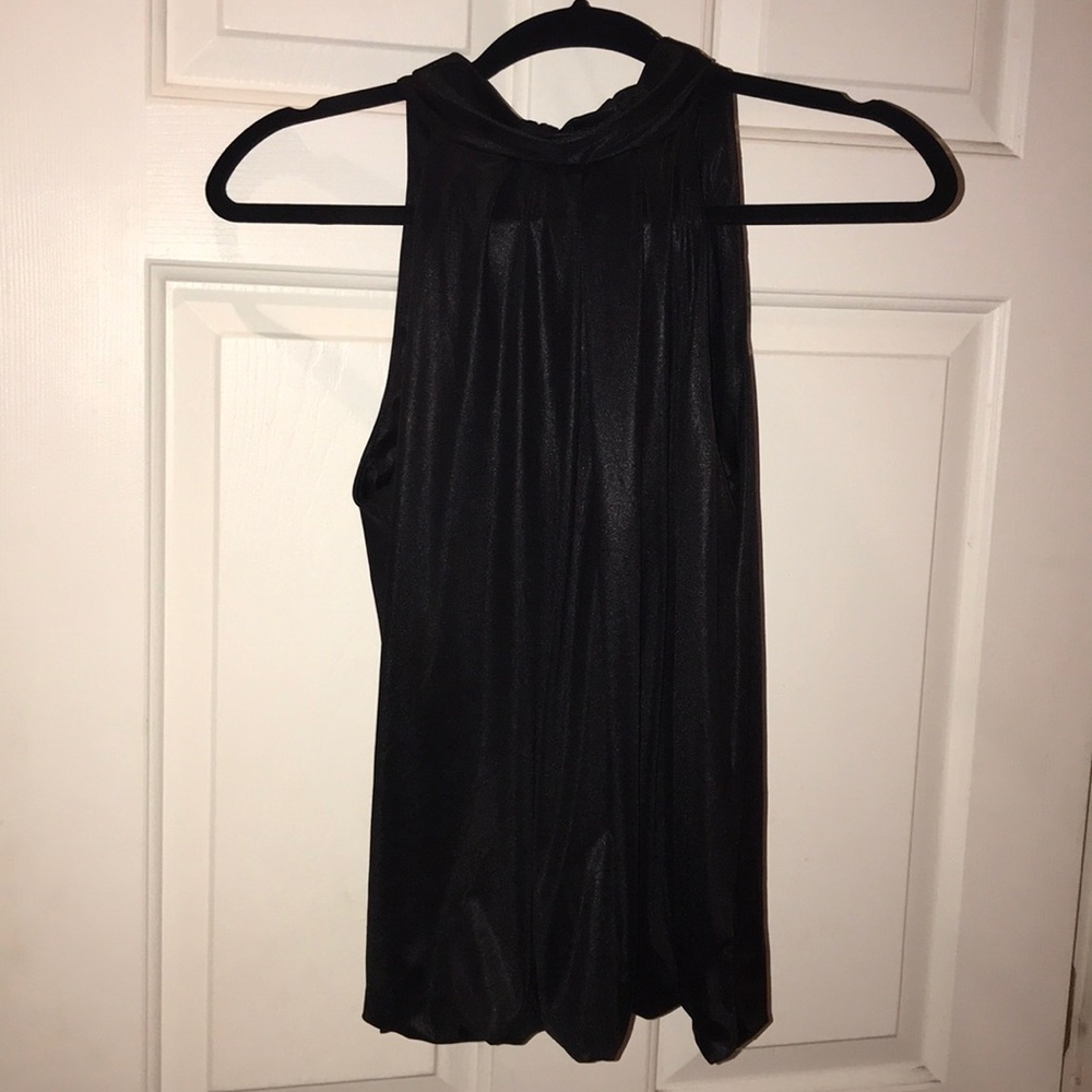 Sleeveless Black Top